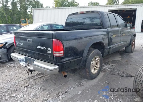 2004 Dodge Dakota Slt from USA, damaged, VIN 1D7HL48N14S651218